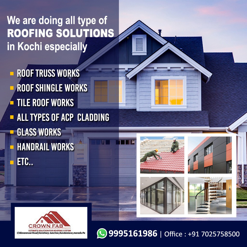 Roof installation services Kochi
